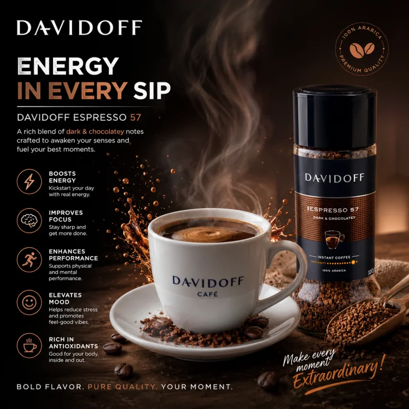 Davidoff Black Coffee (1 Spoon)
