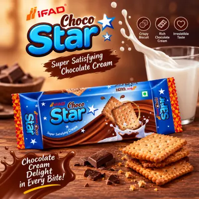 Choco Star Biscuit
